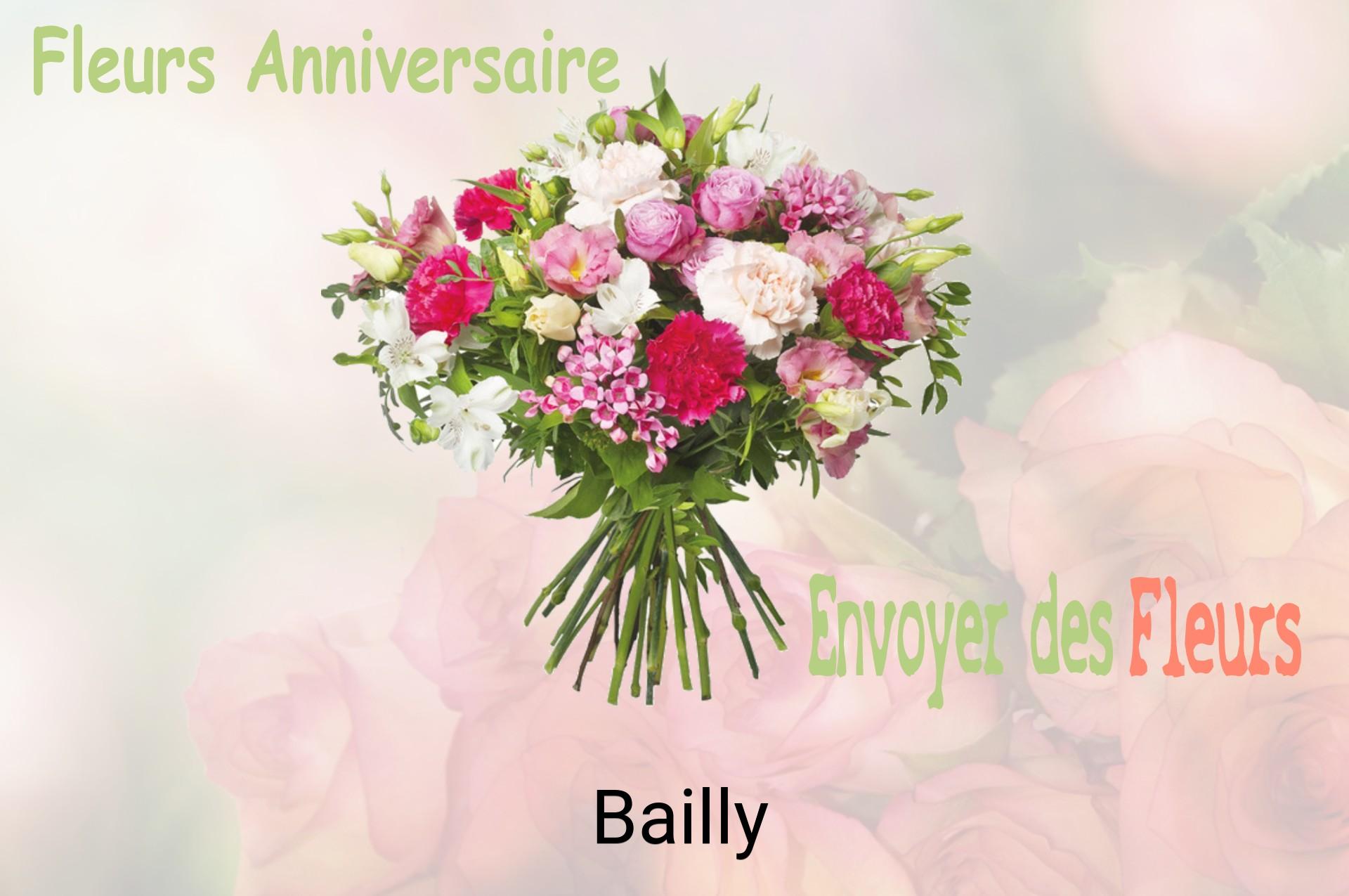 Bouquet de fleurs d’anniversaire livré à Bailly