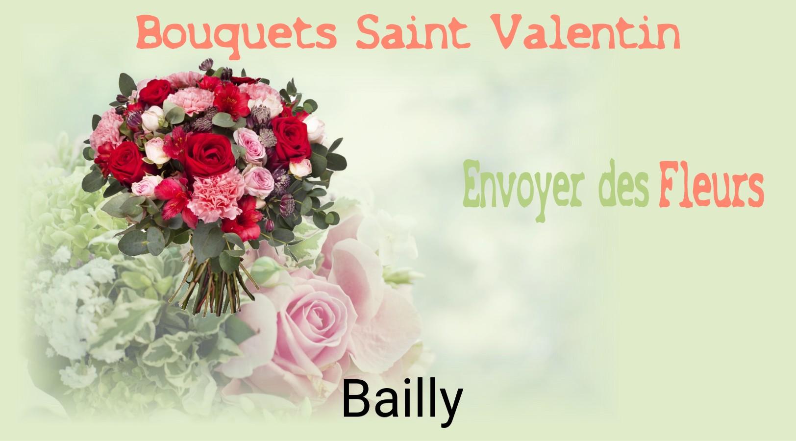 Roses de Saint-Valentin livrées à Bailly